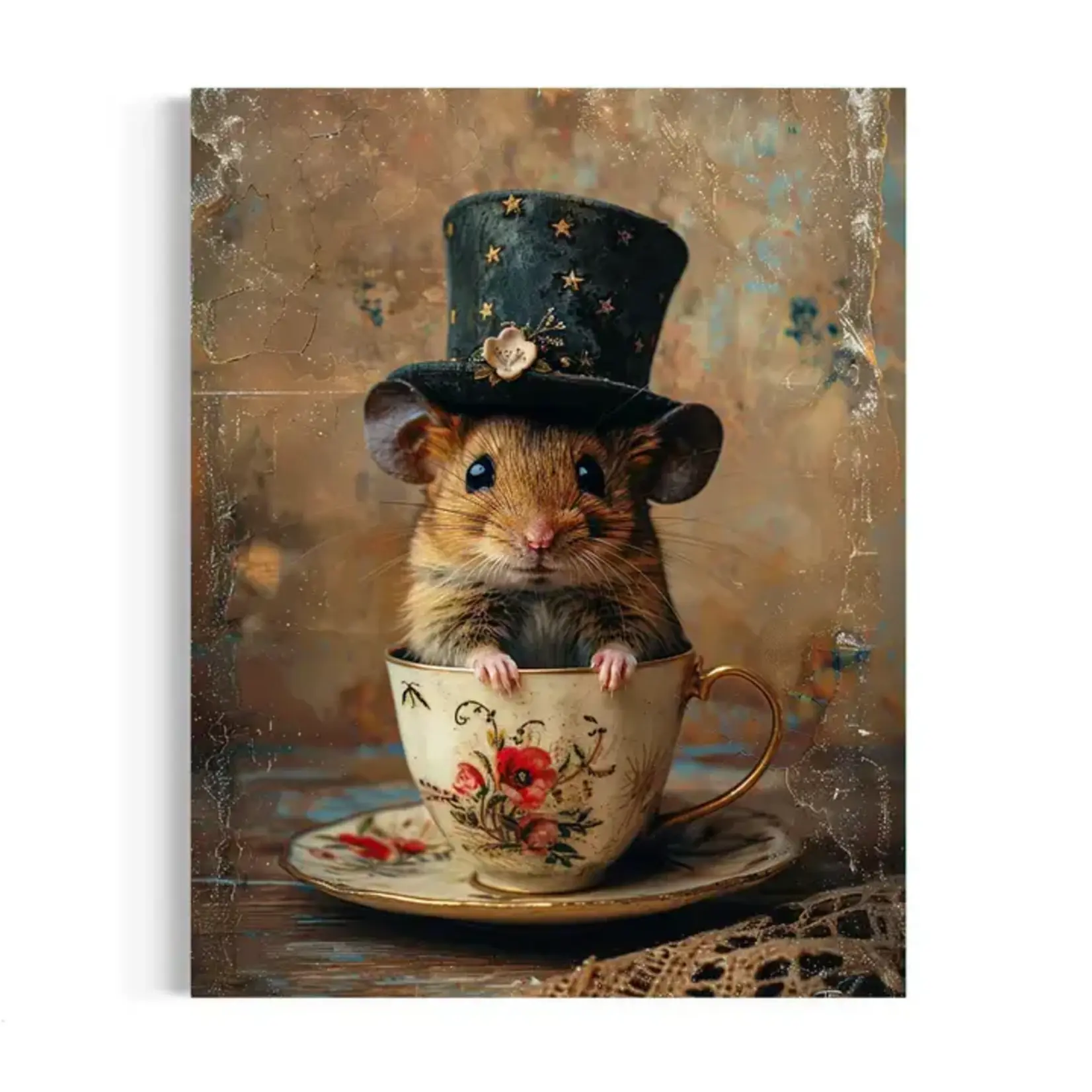 Wall Decor - Victorian Teatime Mouse