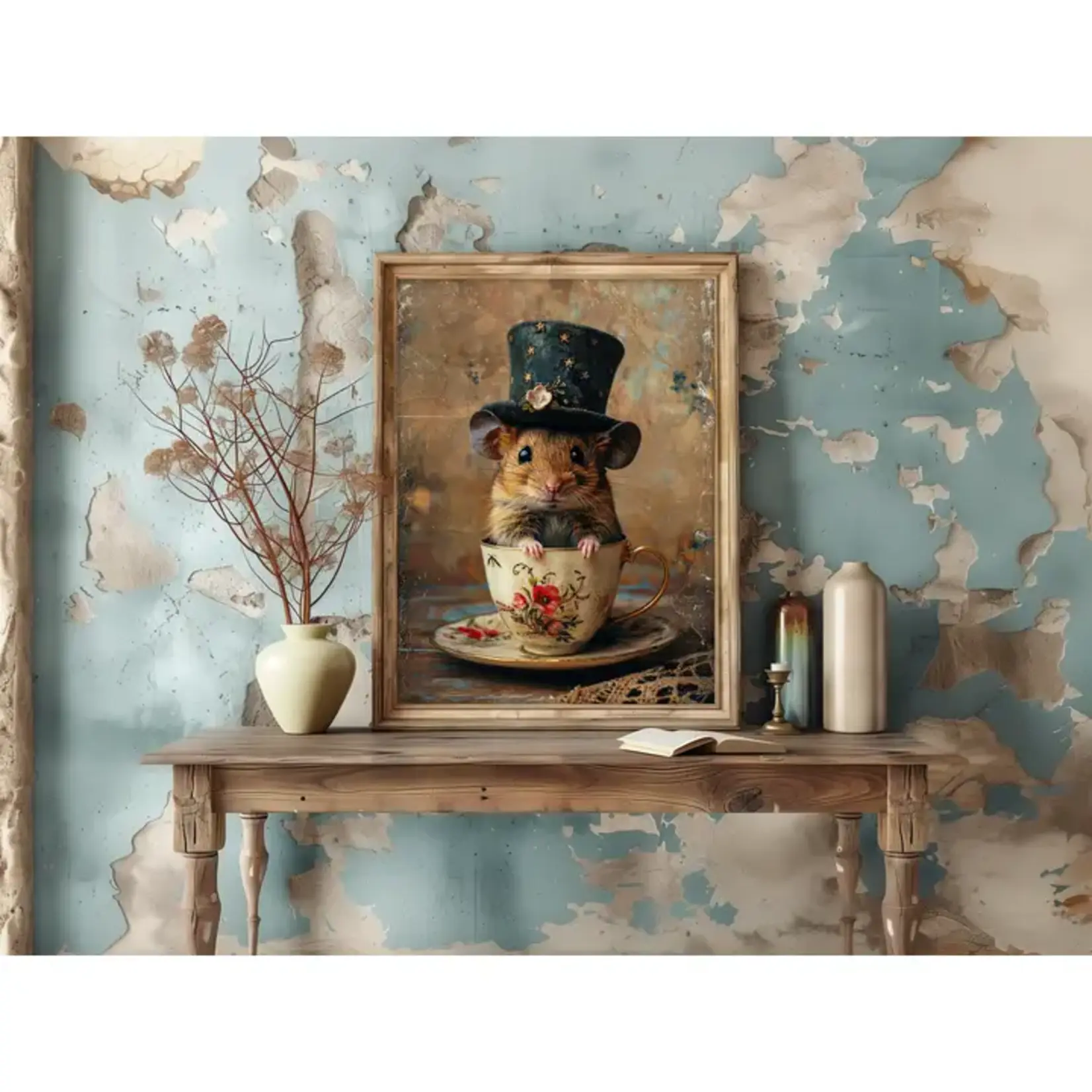Wall Decor - Victorian Teatime Mouse