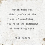 Cedar Mountain Marble Coaster - End of Something