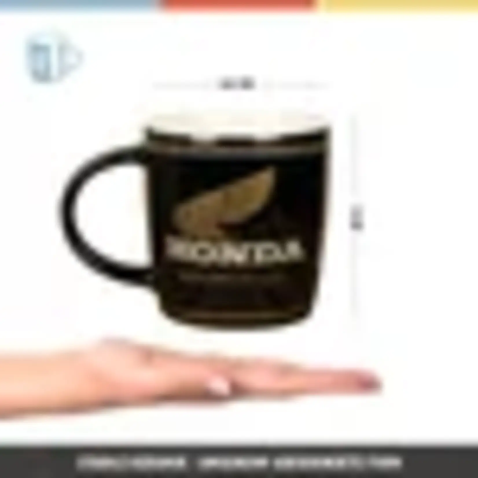 Nostalgic Art Vintage Mug - Honda - Motorcycle Gold