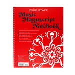 Peter Pauper Press Notebook - Music Manuscript (Wide Staff)