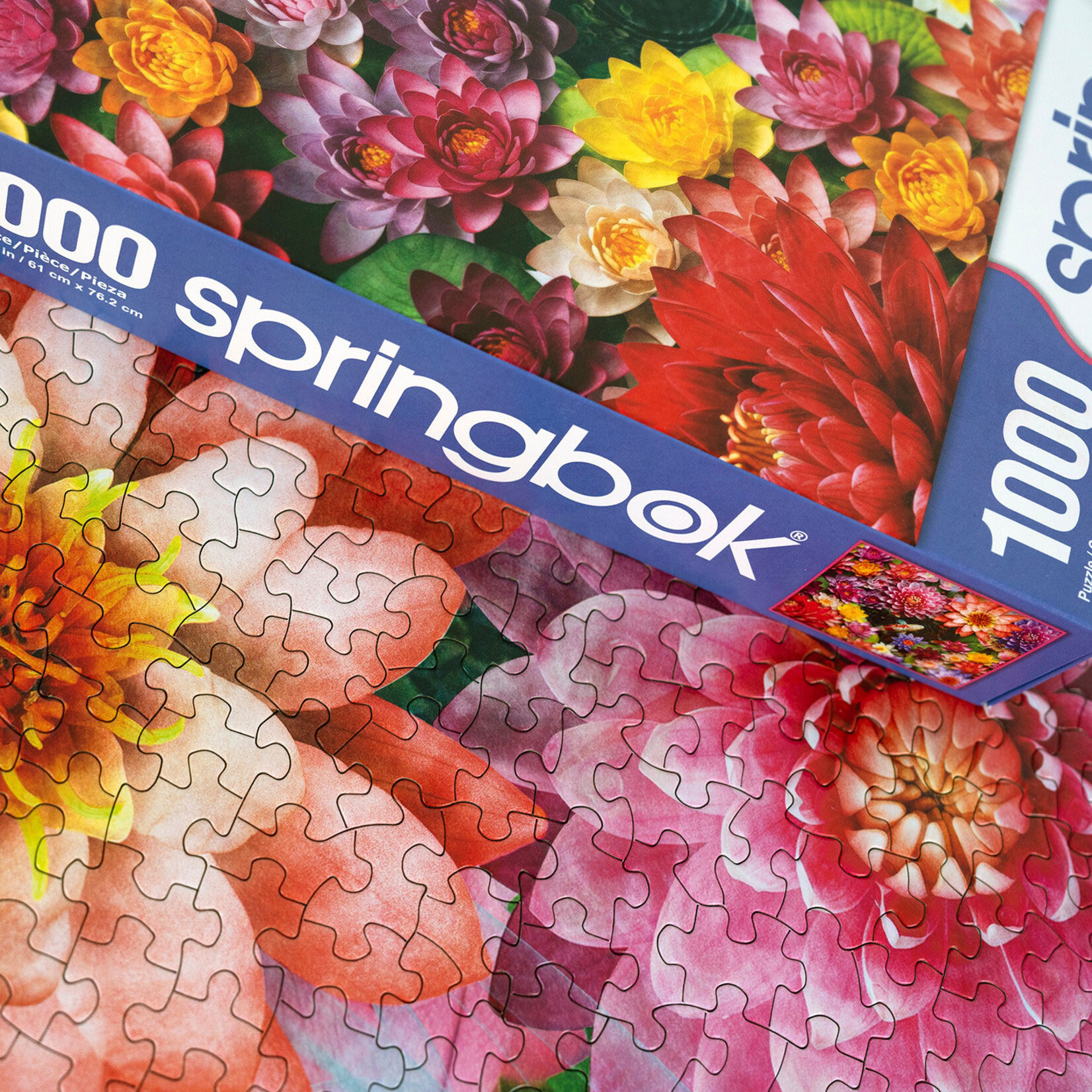 Springbok Jigsaw Puzzle - Colorful Koi Pond (1000-Piece)