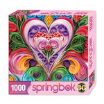 Springbok Jigsaw Puzzle - Paper Hearts (1000-Piece)