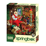 Springbok Jigsaw Puzzle - Santa's Shop (500-Piece)