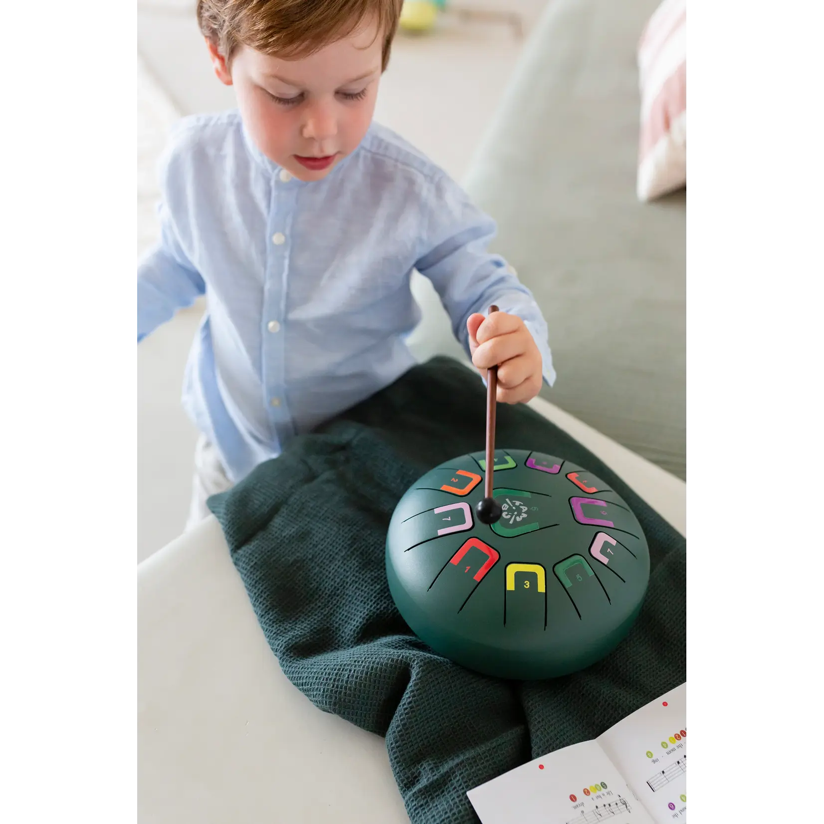 Tambú 8" Tongue Drum (Assorted Colours)