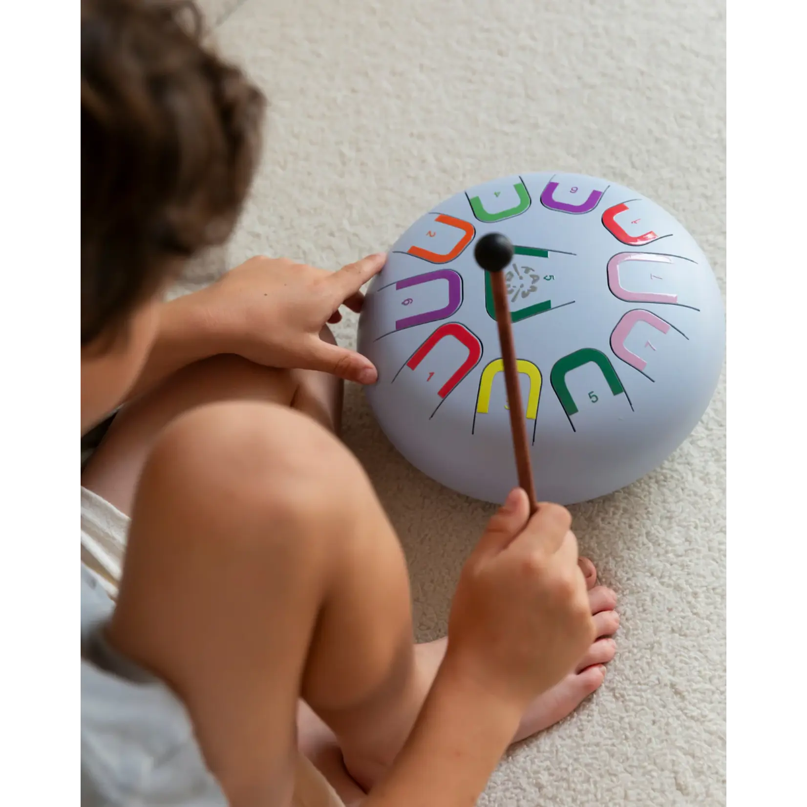 Tambú 10" Tongue Drum (Assorted Colours)