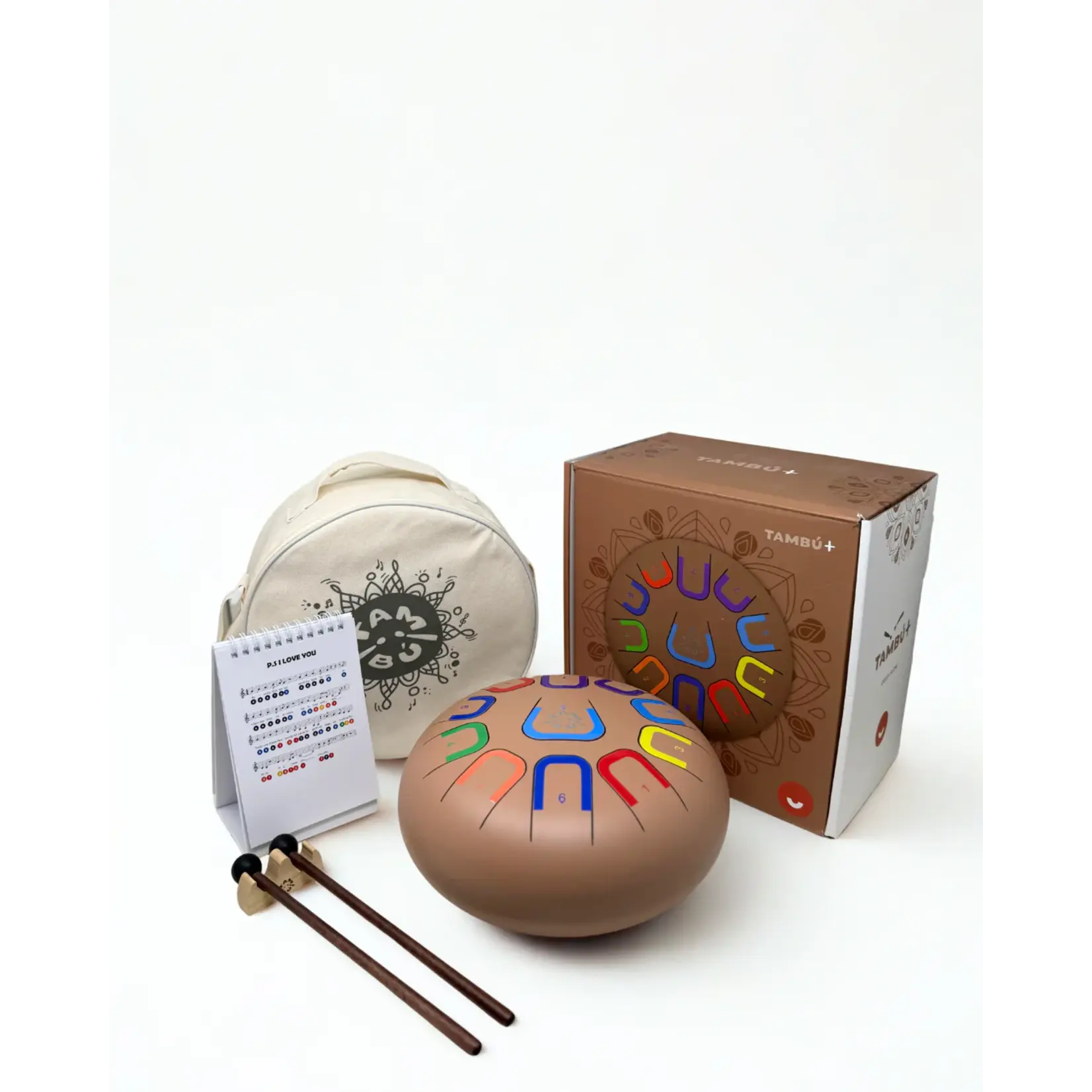 Tambú 10" Tongue Drum (Assorted Colours)