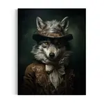 Salty Alyce Wall Decor - Sir Howlston: the Rugged Noble Wolf