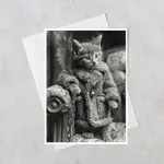 Salty Alyce Greeting Card - Baron of Fluff