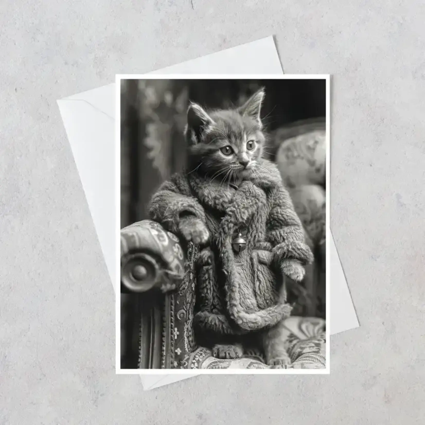 Salty Alyce Card - Baron of Fluff (Blank Inside)