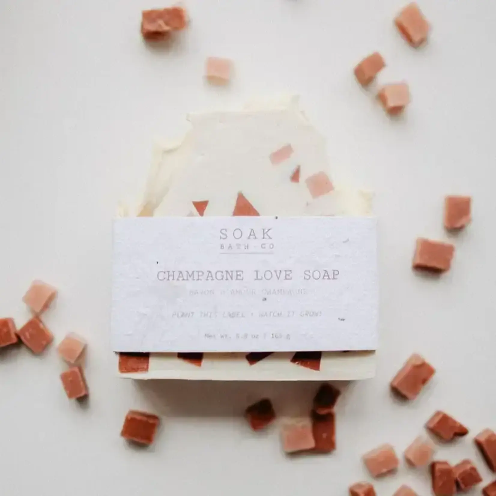 SOAK Bath Co Soap Bar - Champagne Love