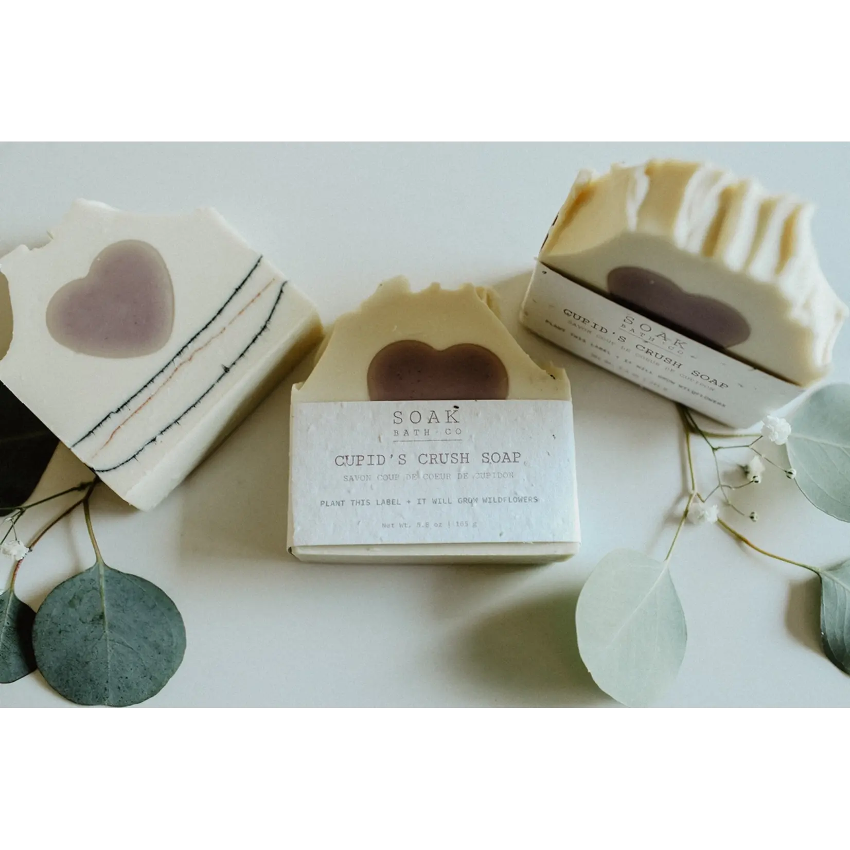 SOAK Bath Co Soap Bar - Cupids Crush