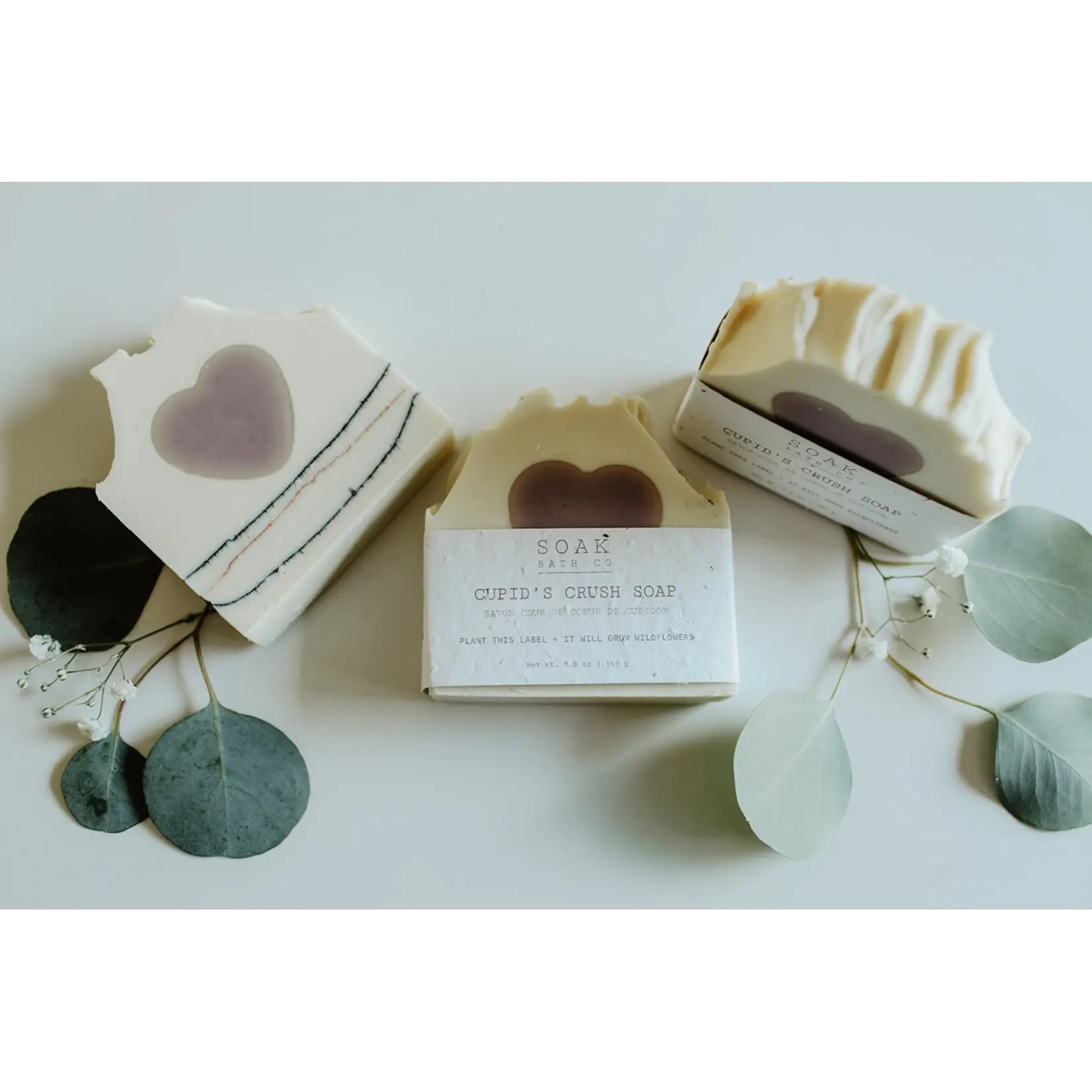 SOAK Bath Co Soap Bar - Cupids Crush