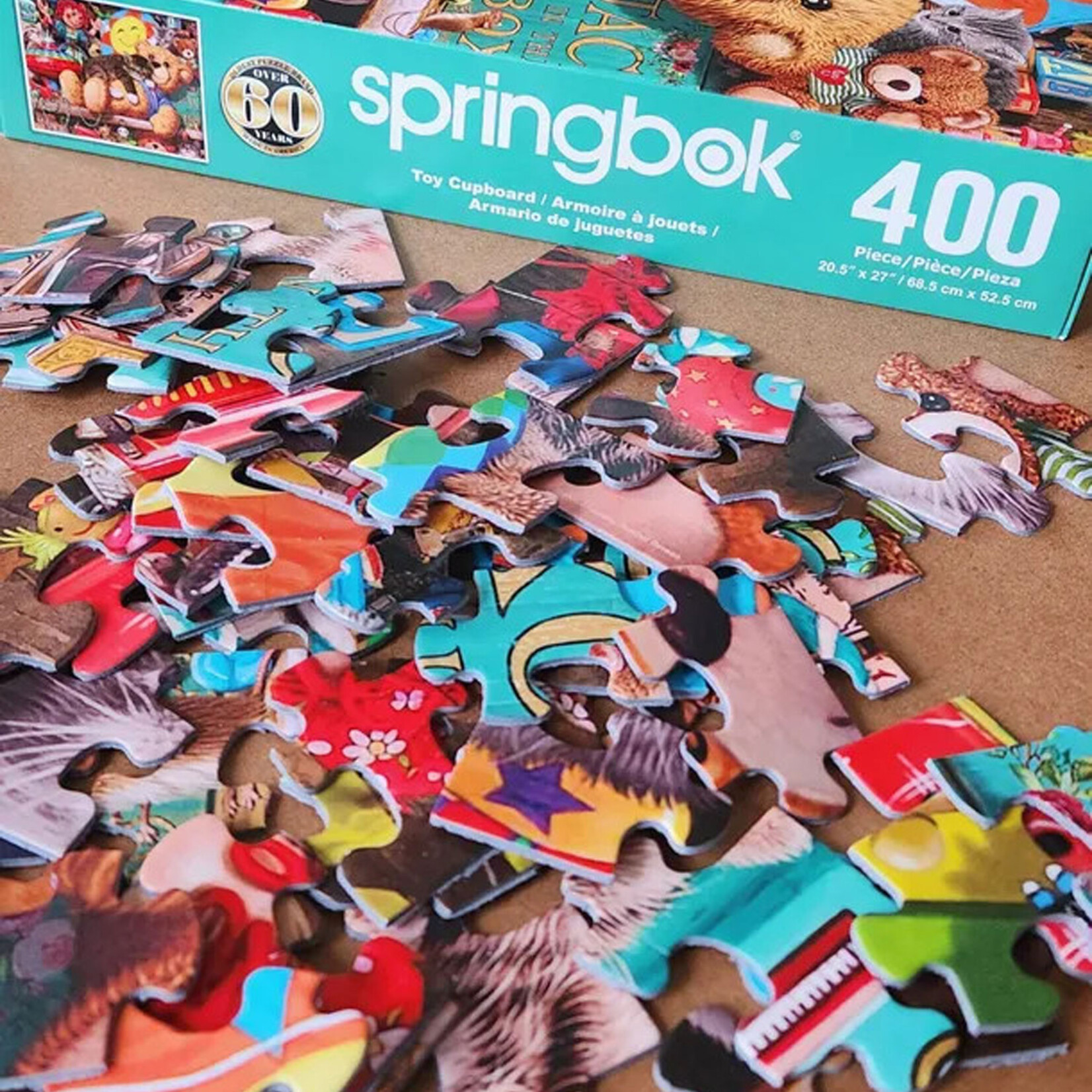 Springbok Jigsaw Puzzle - Toy Cupboard (400-Piece)