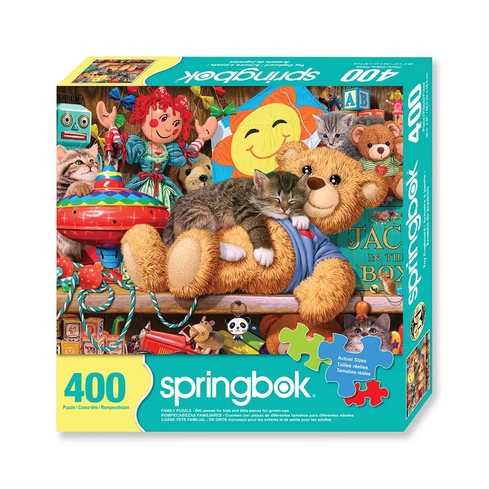 Springbok Jigsaw Puzzle - Toy Cupboard (400-Piece)