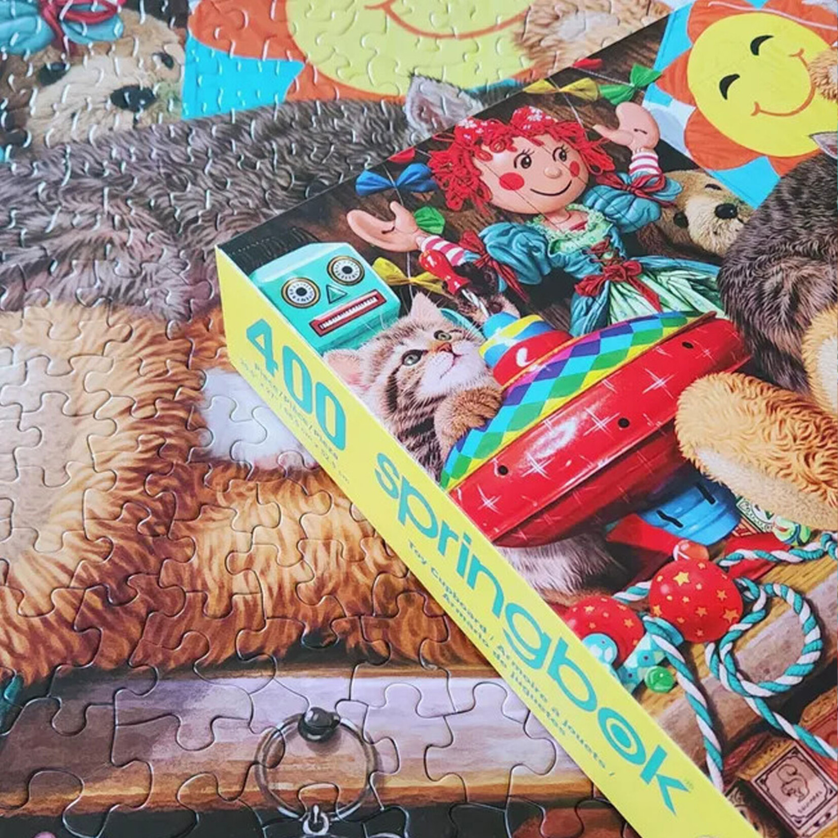 Springbok Jigsaw Puzzle - Toy Cupboard (400-Piece)