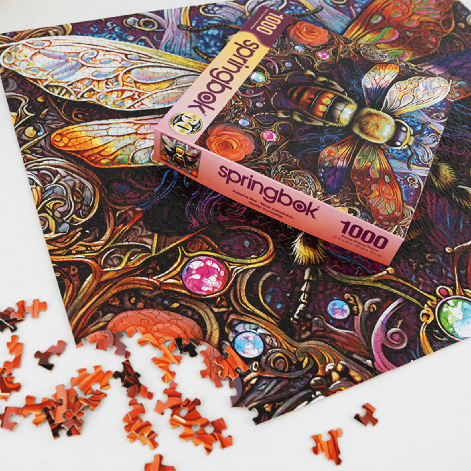 Springbok Jigsaw Puzzle - Amazing Bee (1000-Piece)