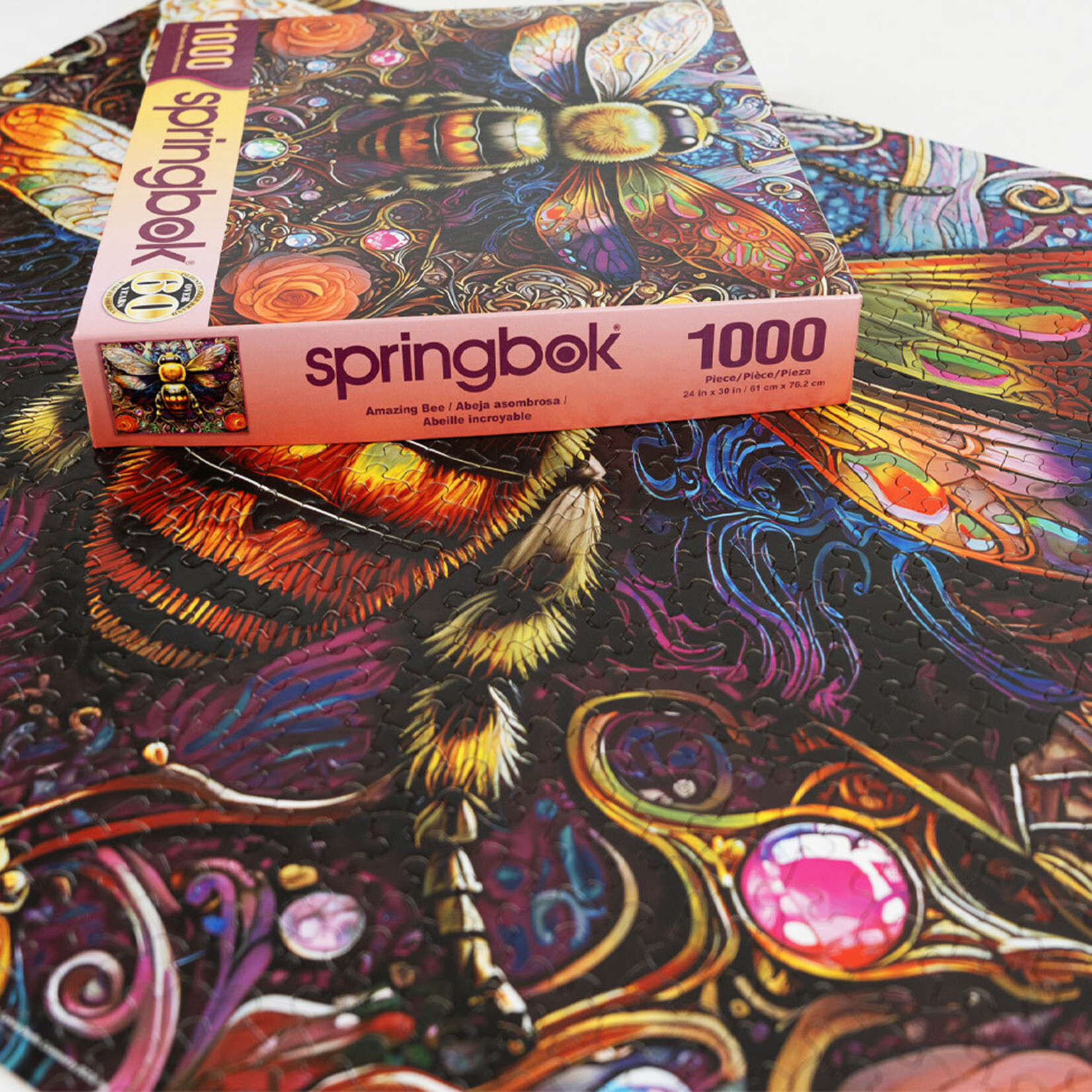 Springbok Jigsaw Puzzle - Amazing Bee (1000-Piece)