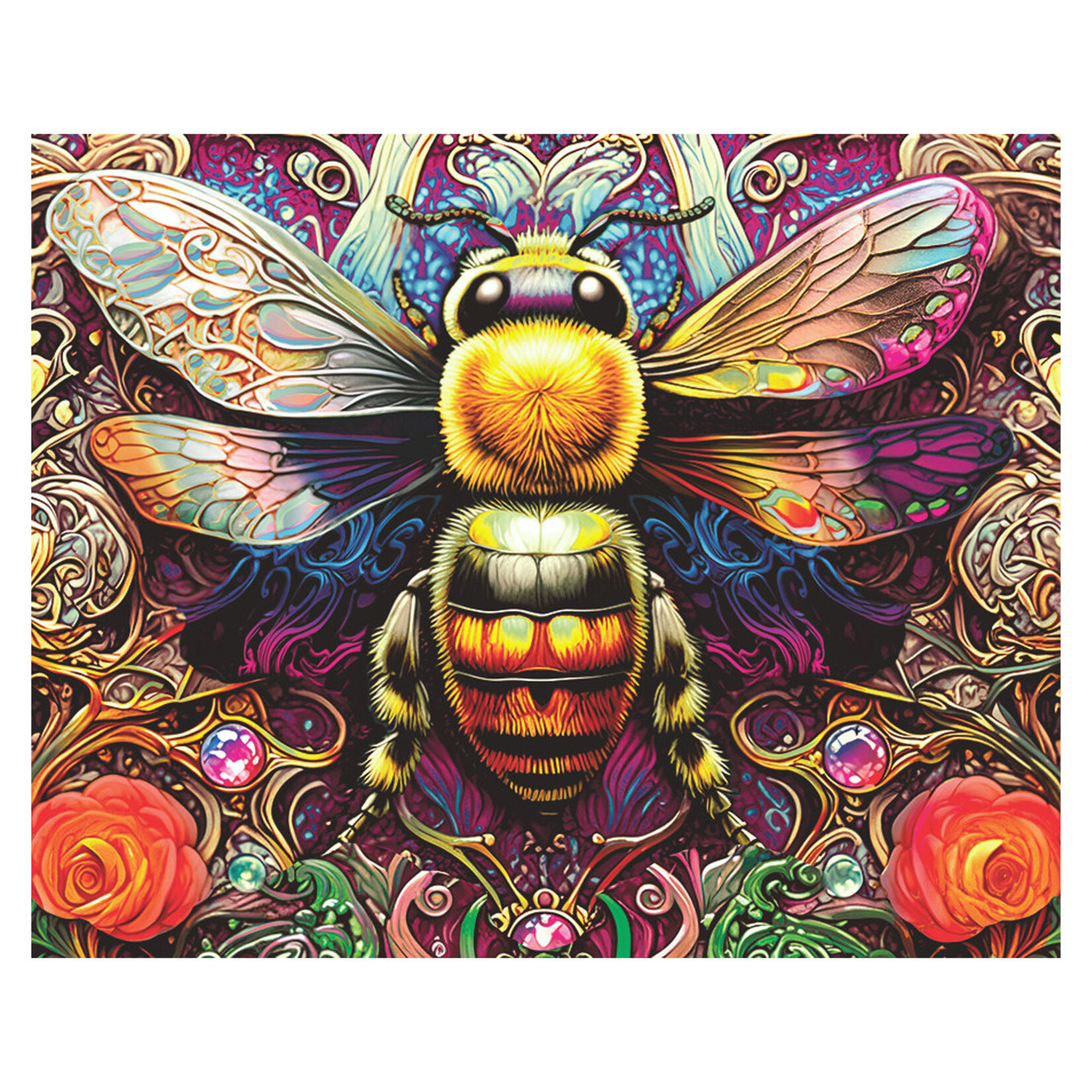 Springbok Jigsaw Puzzle - Amazing Bee (1000-Piece)