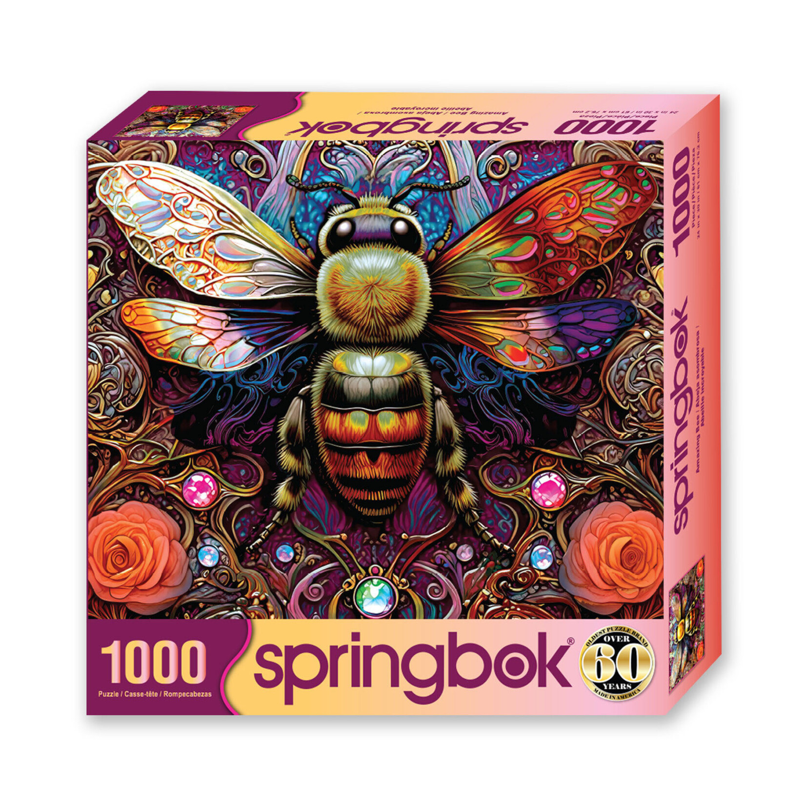Springbok Jigsaw Puzzle - Amazing Bee (1000-Piece)