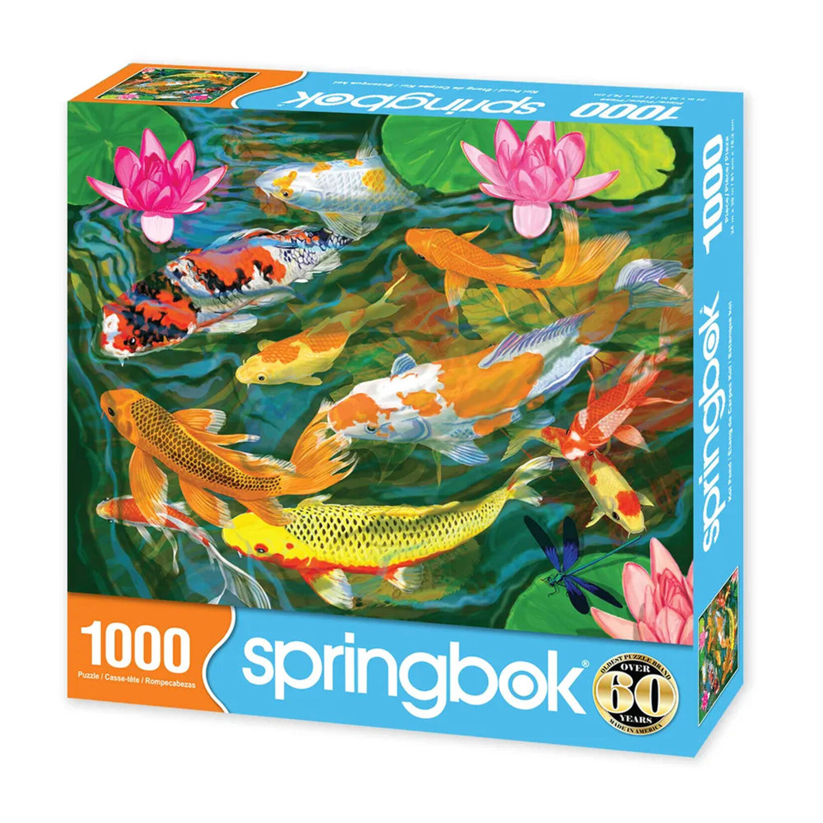 Springbok Jigsaw Puzzle - Koi Pond (1000-Piece)