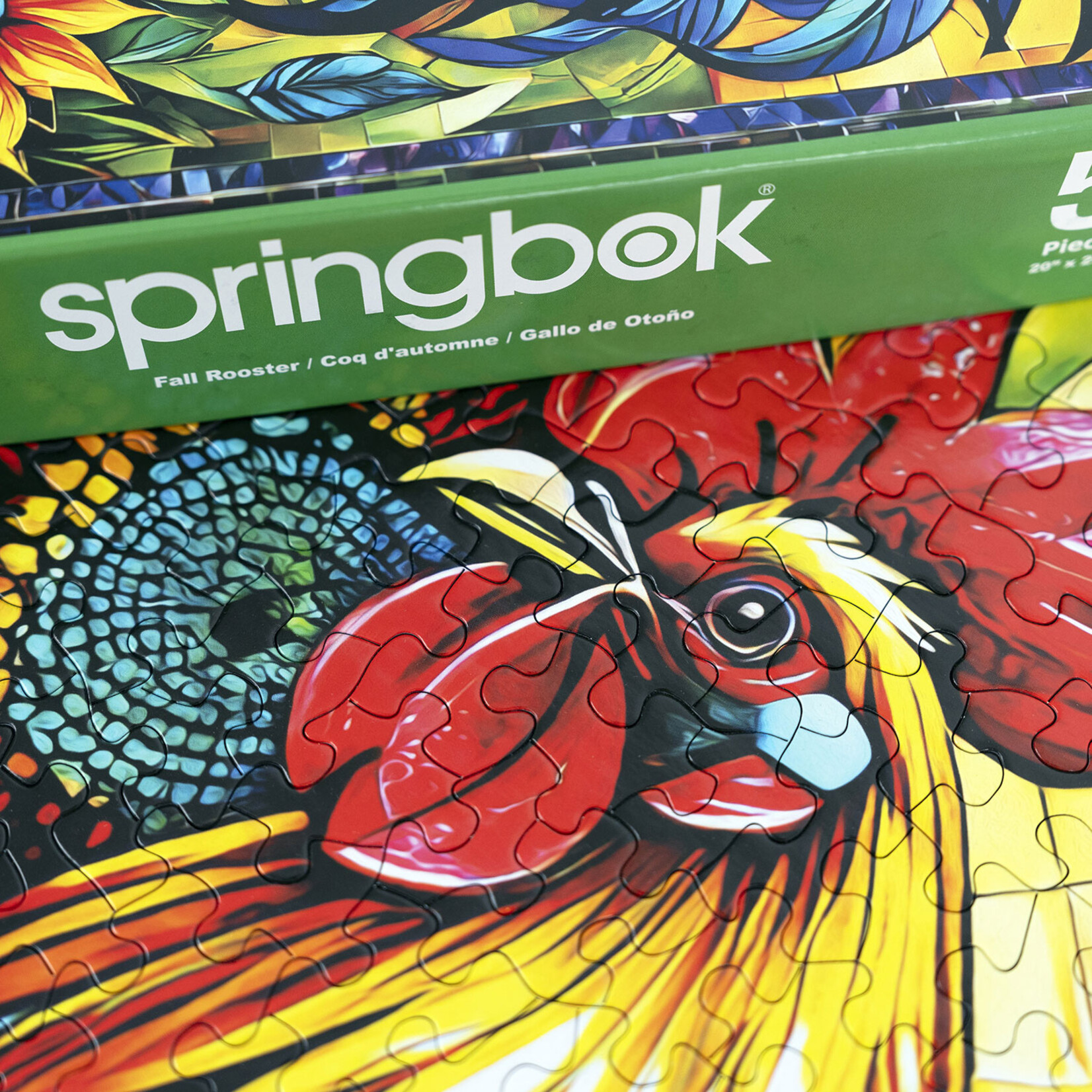 Springbok Jigsaw Puzzle - Fall Rooster (500-Piece)