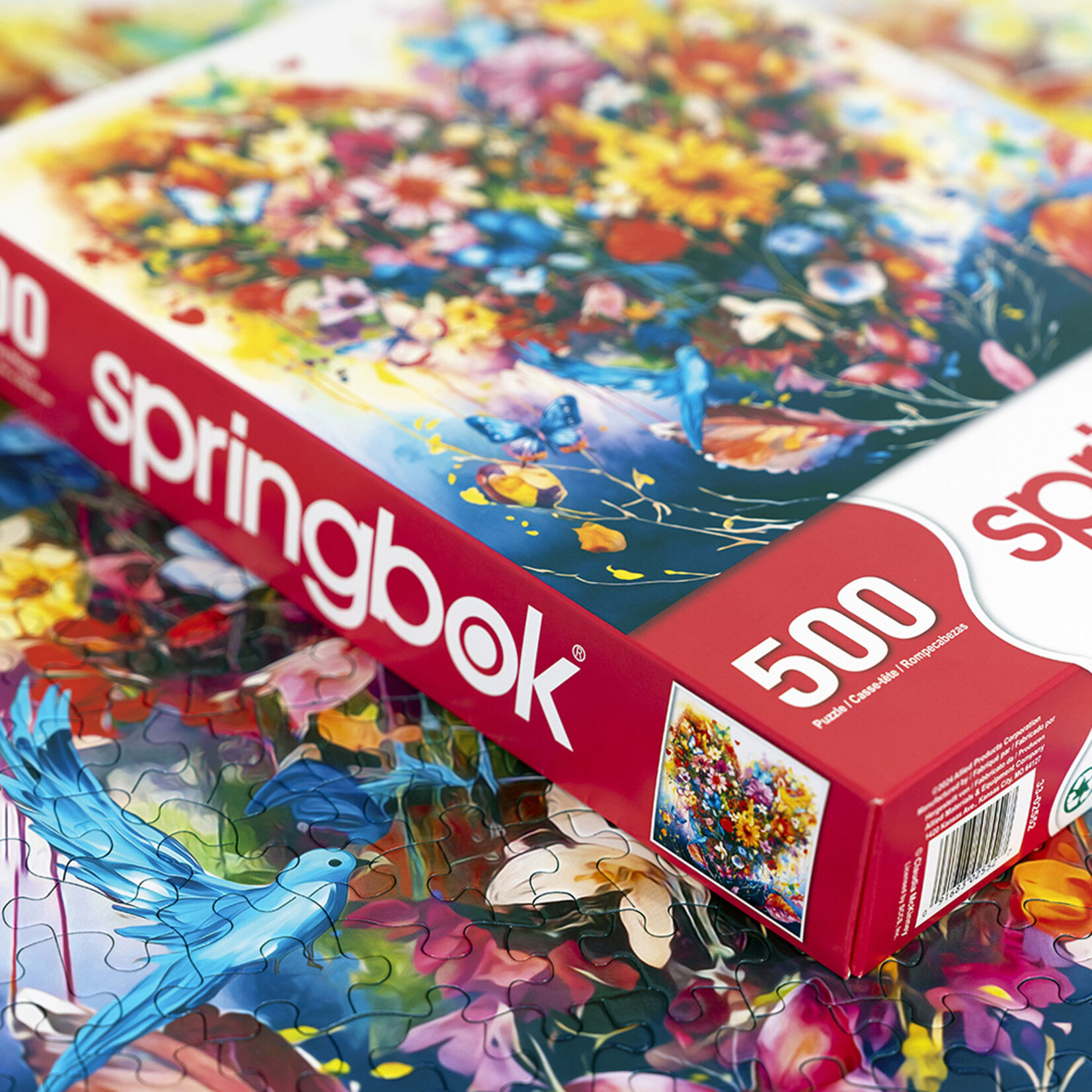 Springbok Jigsaw Puzzle - Heart Bouquet (500-Piece)