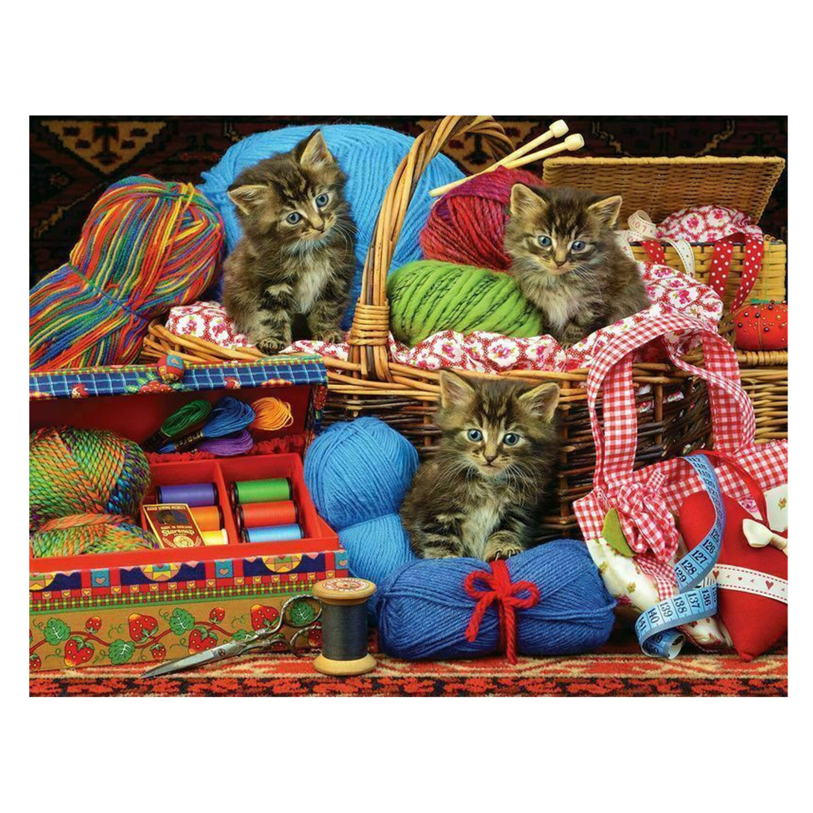 Springbok Jigsaw Puzzle - Sew Cute (500-Piece)