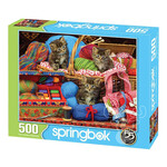Springbok Jigsaw Puzzle - Sew Cute (500-Piece)