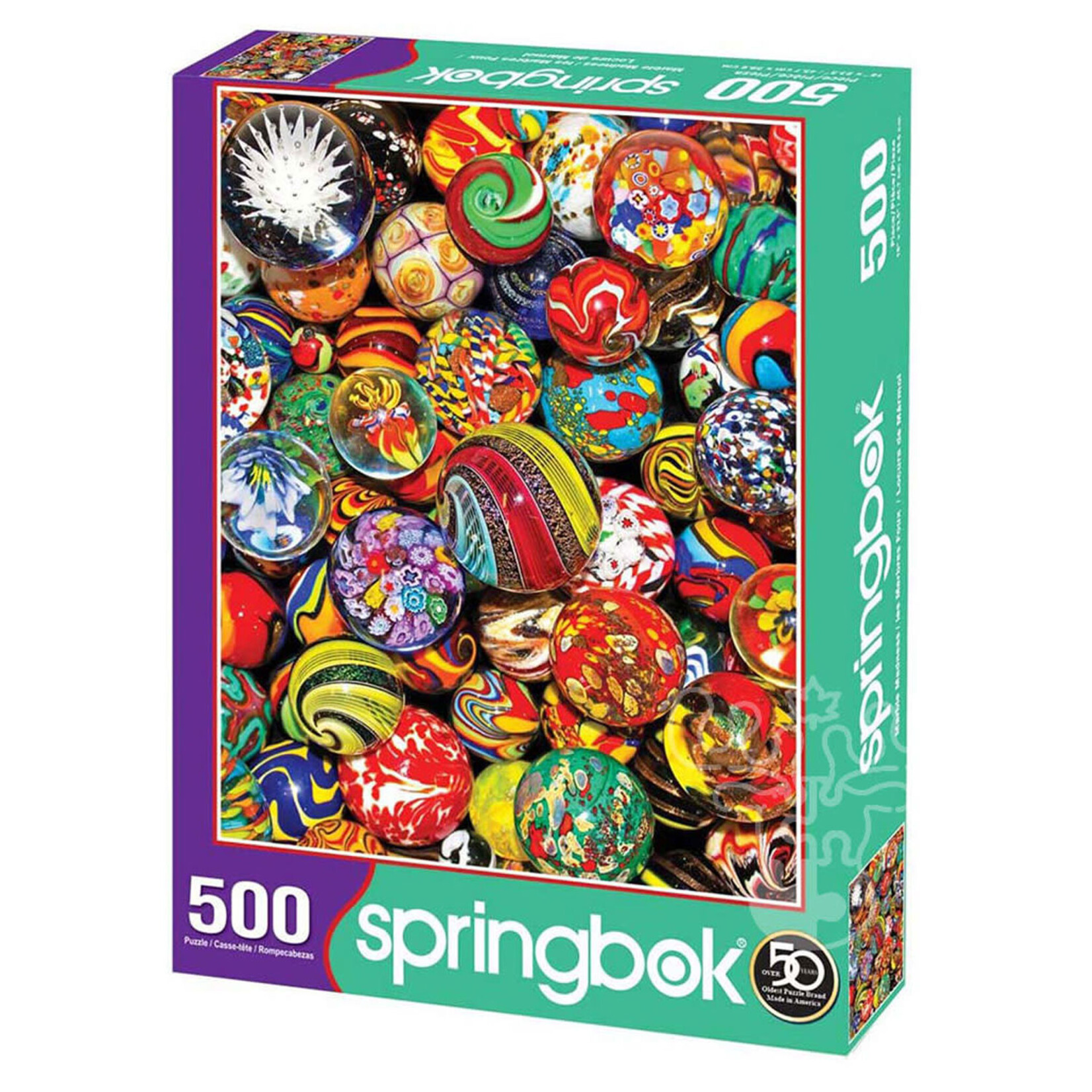 Springbok Jigsaw Puzzle - Marble Madness (500-Piece)