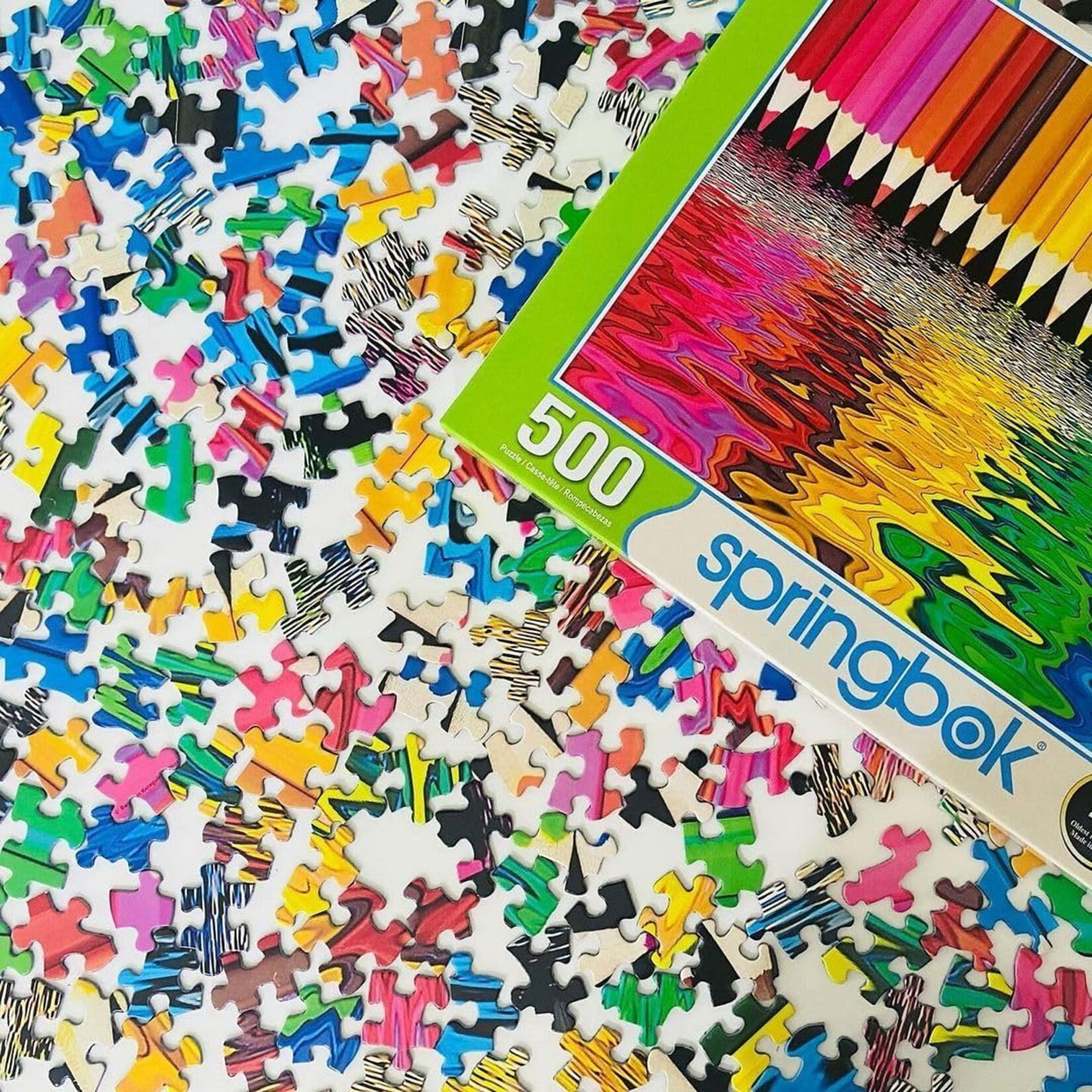 Springbok Jigsaw Puzzle - Pencil Pushers (500-Piece)