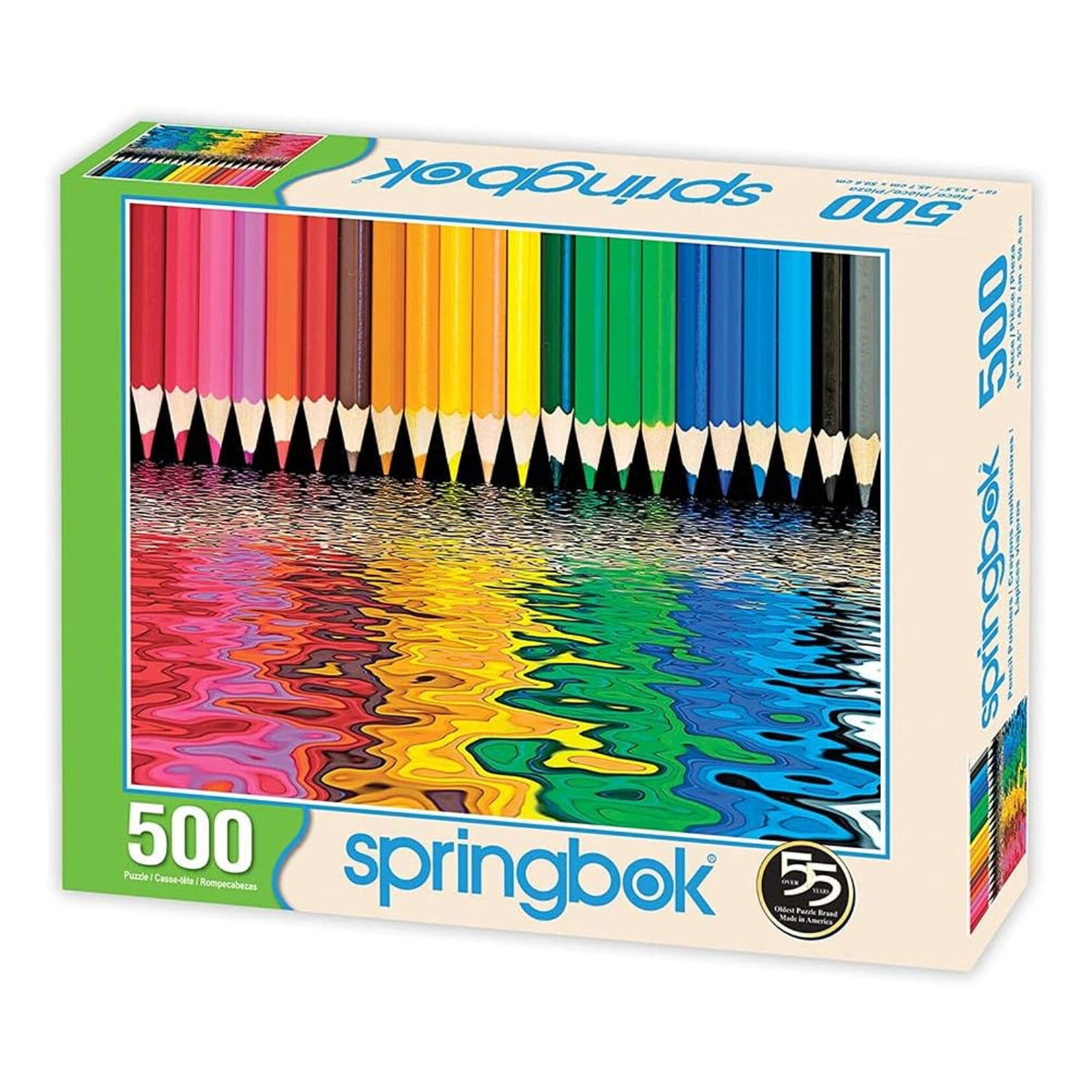 Springbok Jigsaw Puzzle - Pencil Pushers (500-Piece)