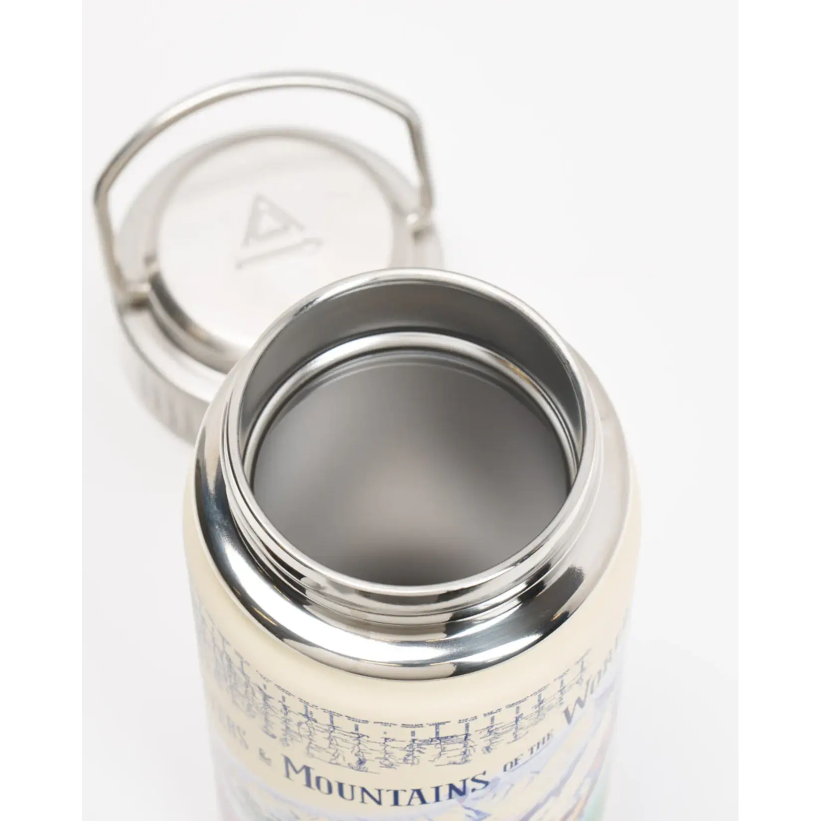 Cognitive Surplus Steel Bottle - Rivers & Mountains (32oz/18oz/12oz)