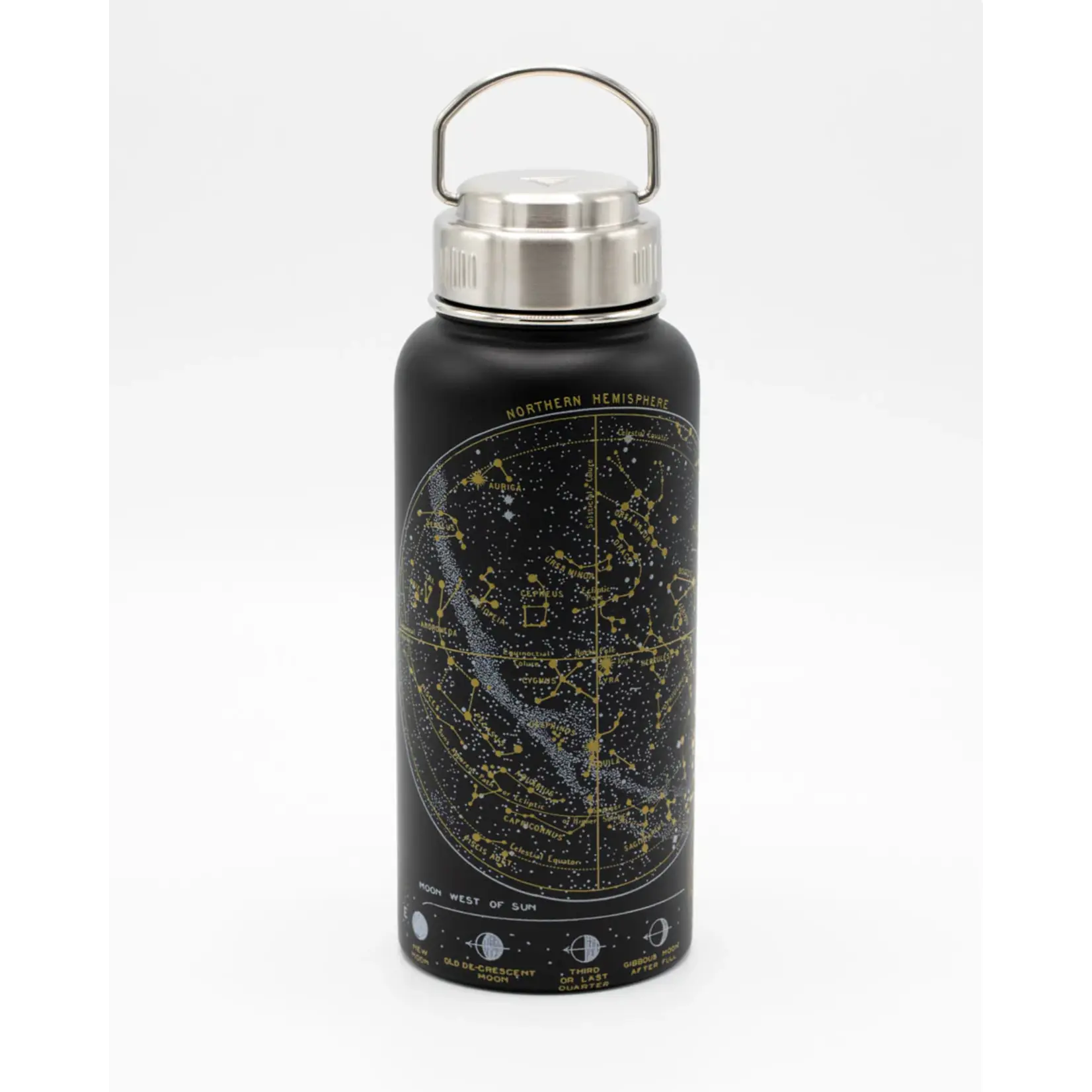 Cognitive Surplus Steel Bottle - Star Chart (32oz/12oz)