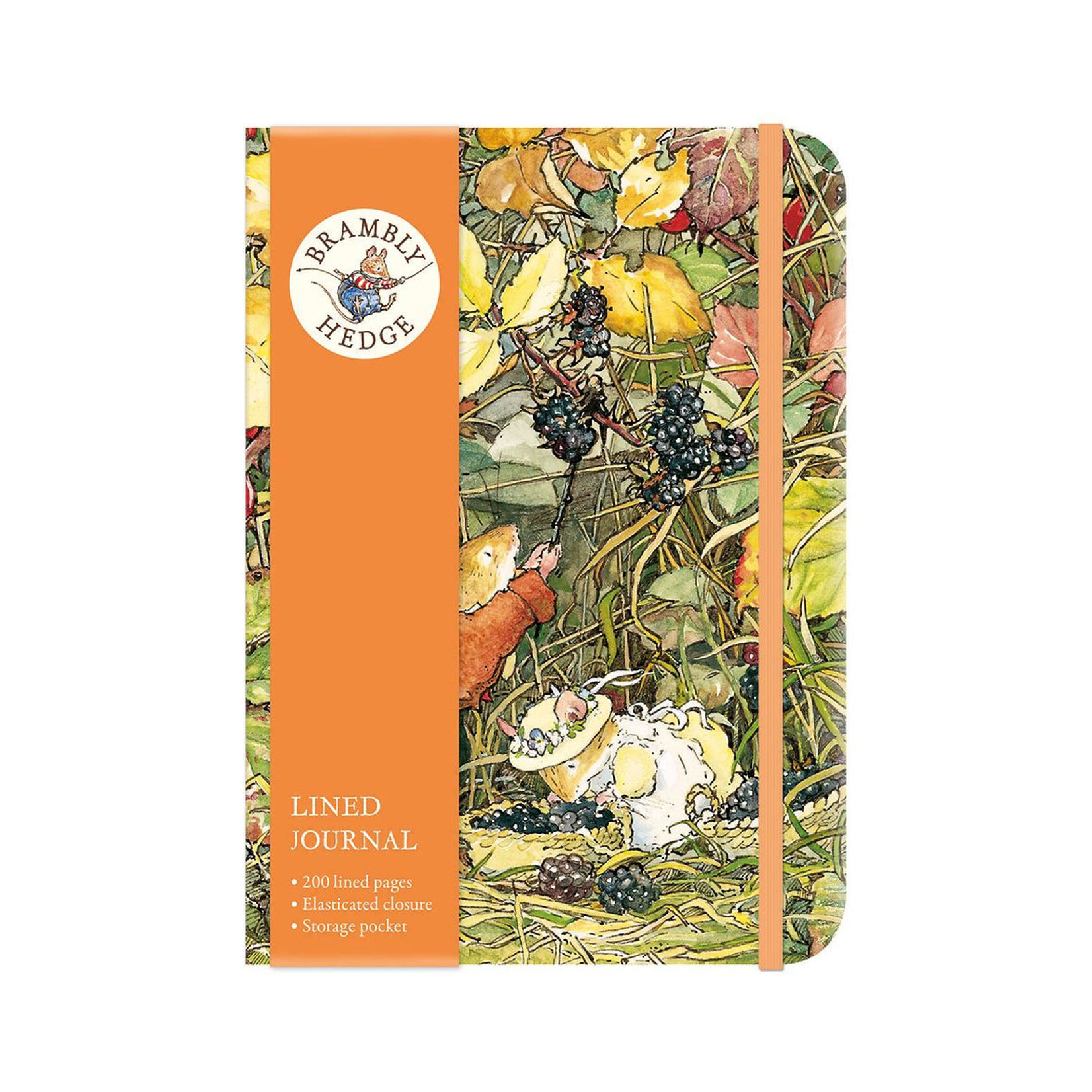 Museums & Galleries Hardcover Journal - Blackberry Picking