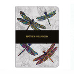 Museums & Galleries Softcover Notebook - Dragonfly Dance