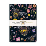 Museums & Galleries Softcover Notebook - Three Bumblebees