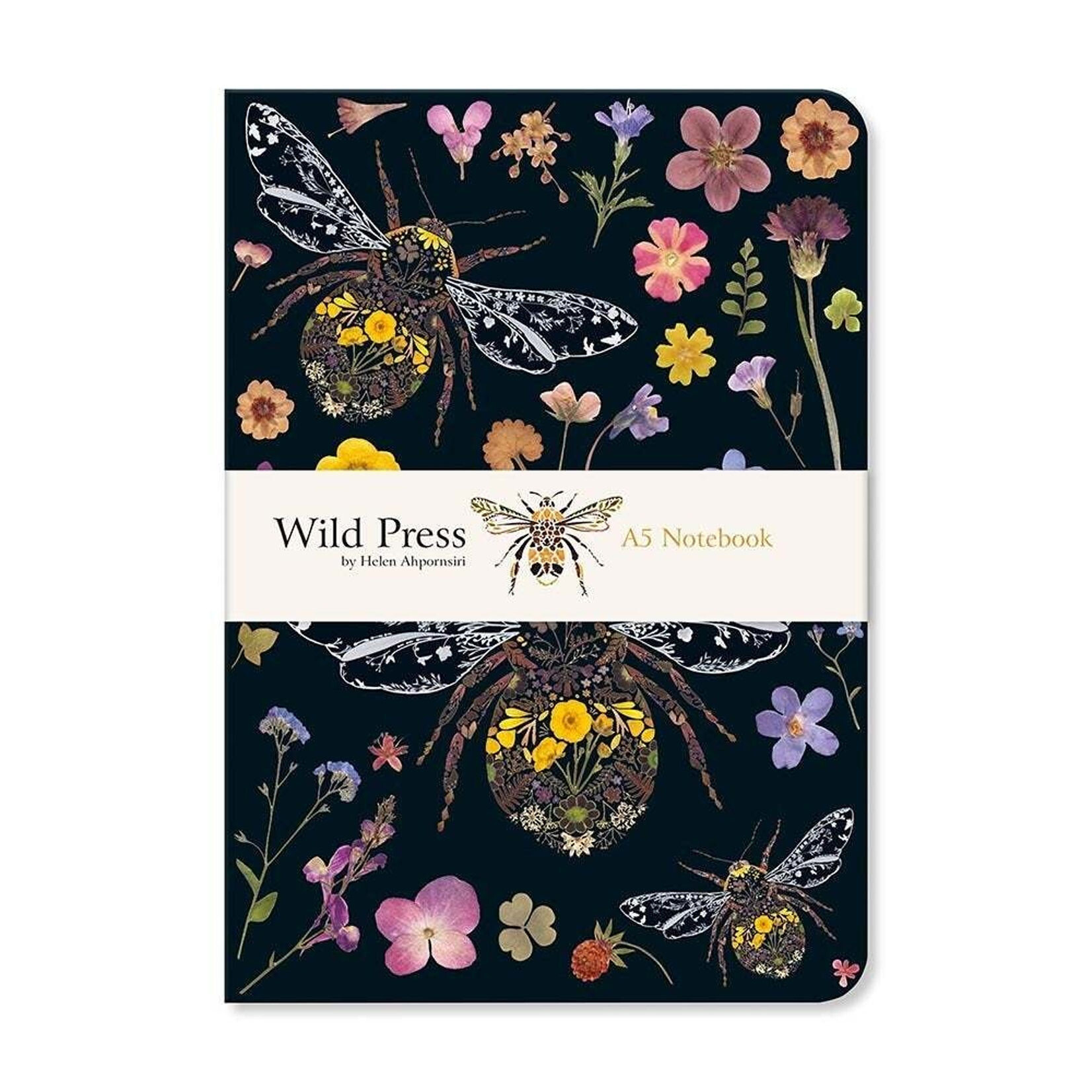 Museums & Galleries Softcover Notebook - Three Bumblebees