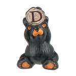 Peak Time Mini Alphabet Bear Figurine - Letter D