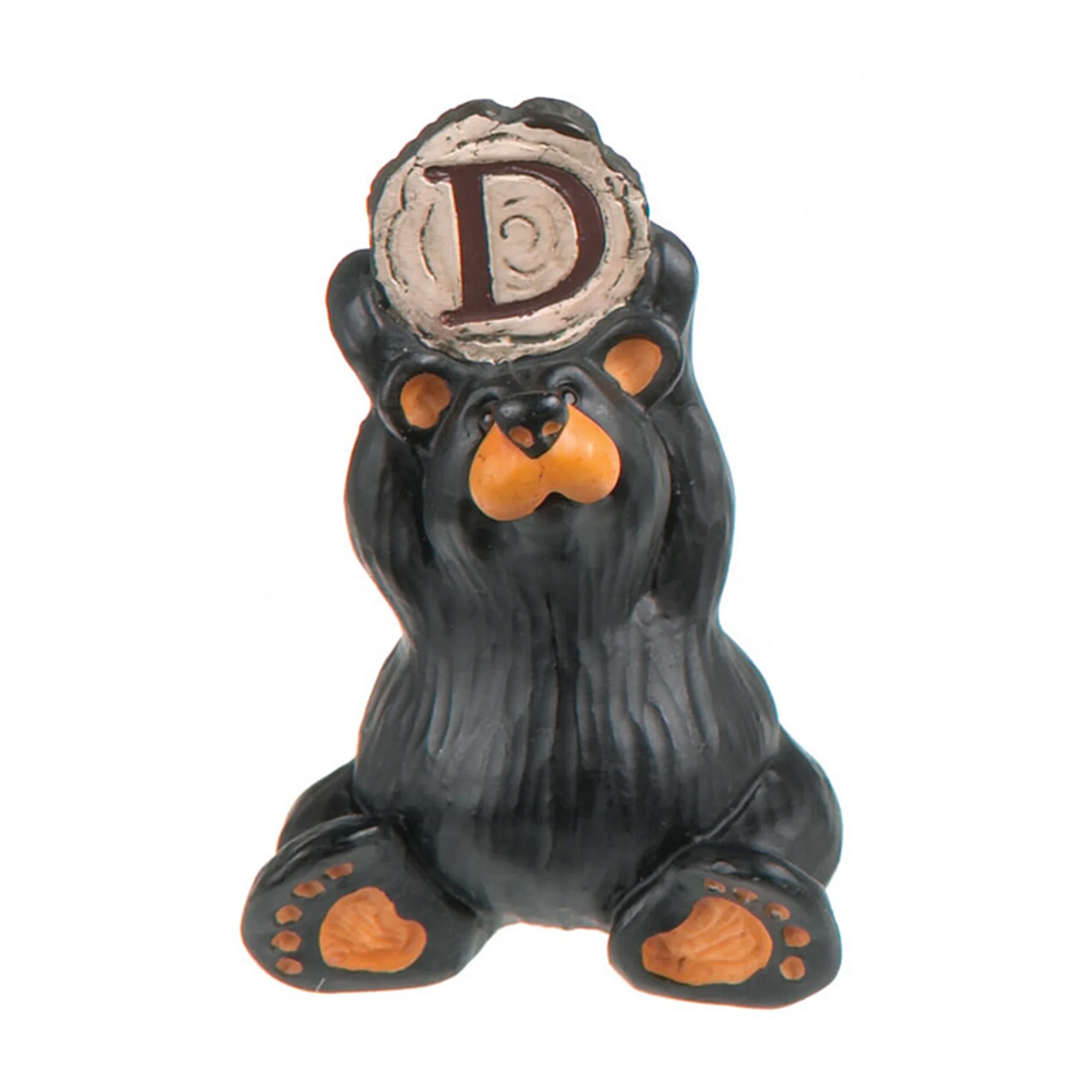 Peak Time Mini Alphabet Bear Figurine - Letter D