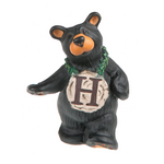 Peak Time Mini Alphabet Bear Figurine - Letter H