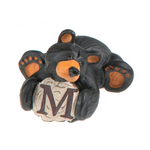 Peak Time Mini Alphabet Bear Figurine - Letter M