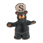 Peak Time Mini Alphabet Bear Figurine - Letter S
