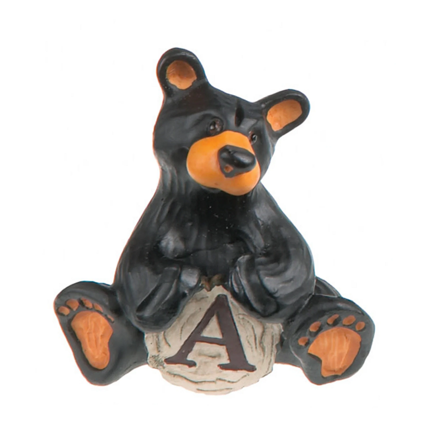 Peak Time Mini Alphabet Bear Figurine - Letter A