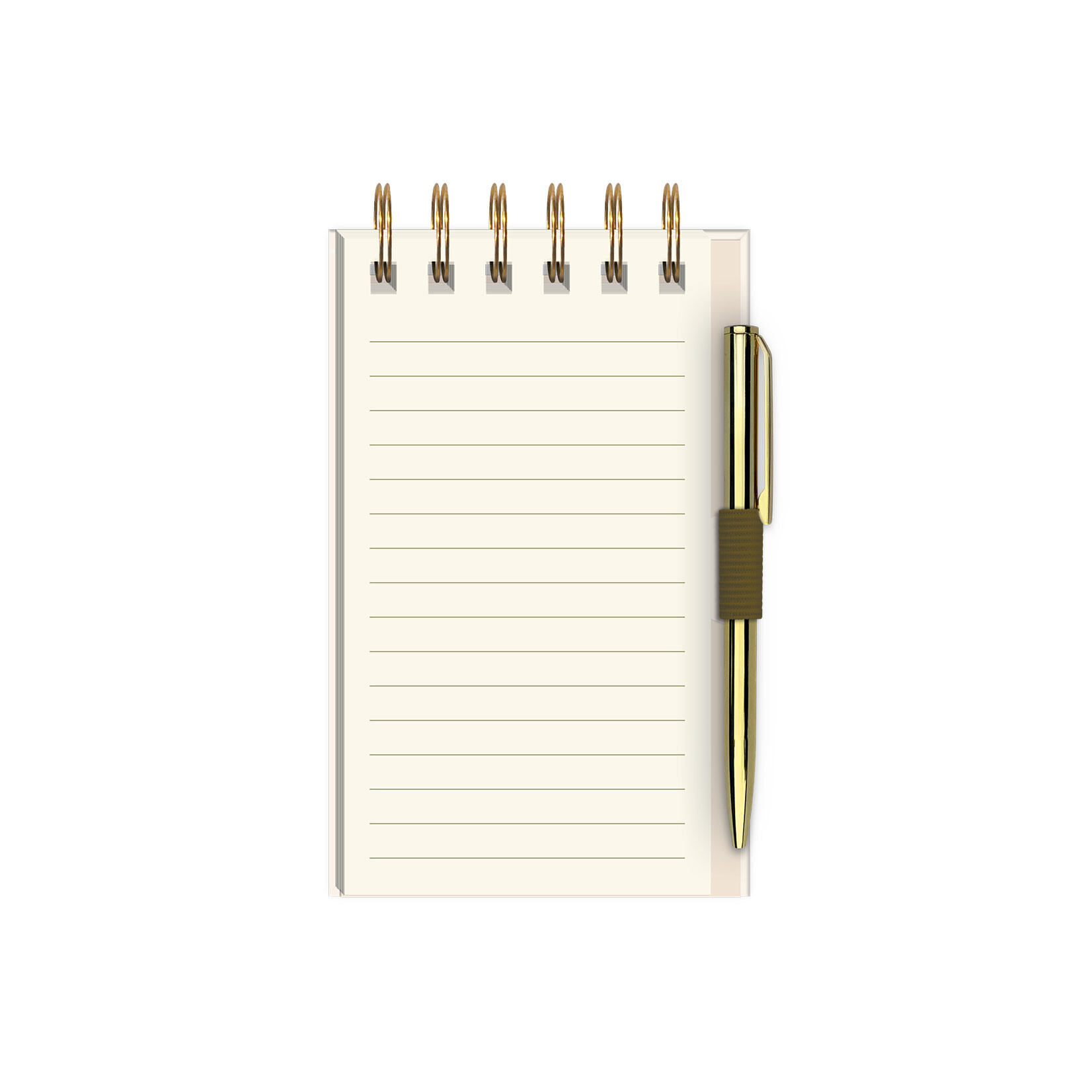 Lady Jayne Spiral Jotter Notepad & Pen - Tulips