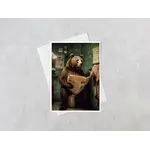Salty Alyce Greeting Card - Bear in the Bathroom
