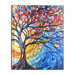 Peter Pauper Press Journal - Oversize - Stained Glass Tree of Life