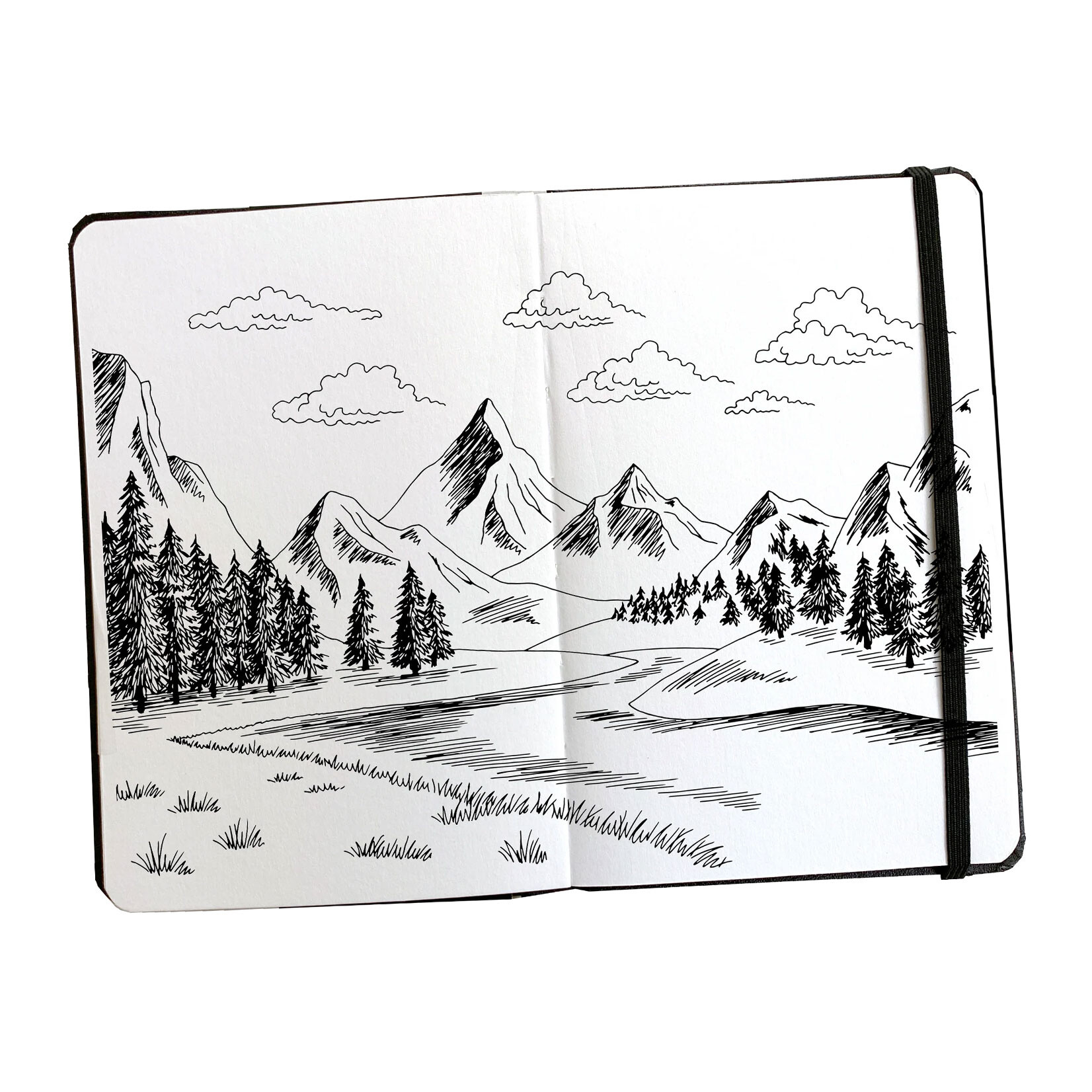 Peter Pauper Press Studio Series - Field Sketchbook (A6)
