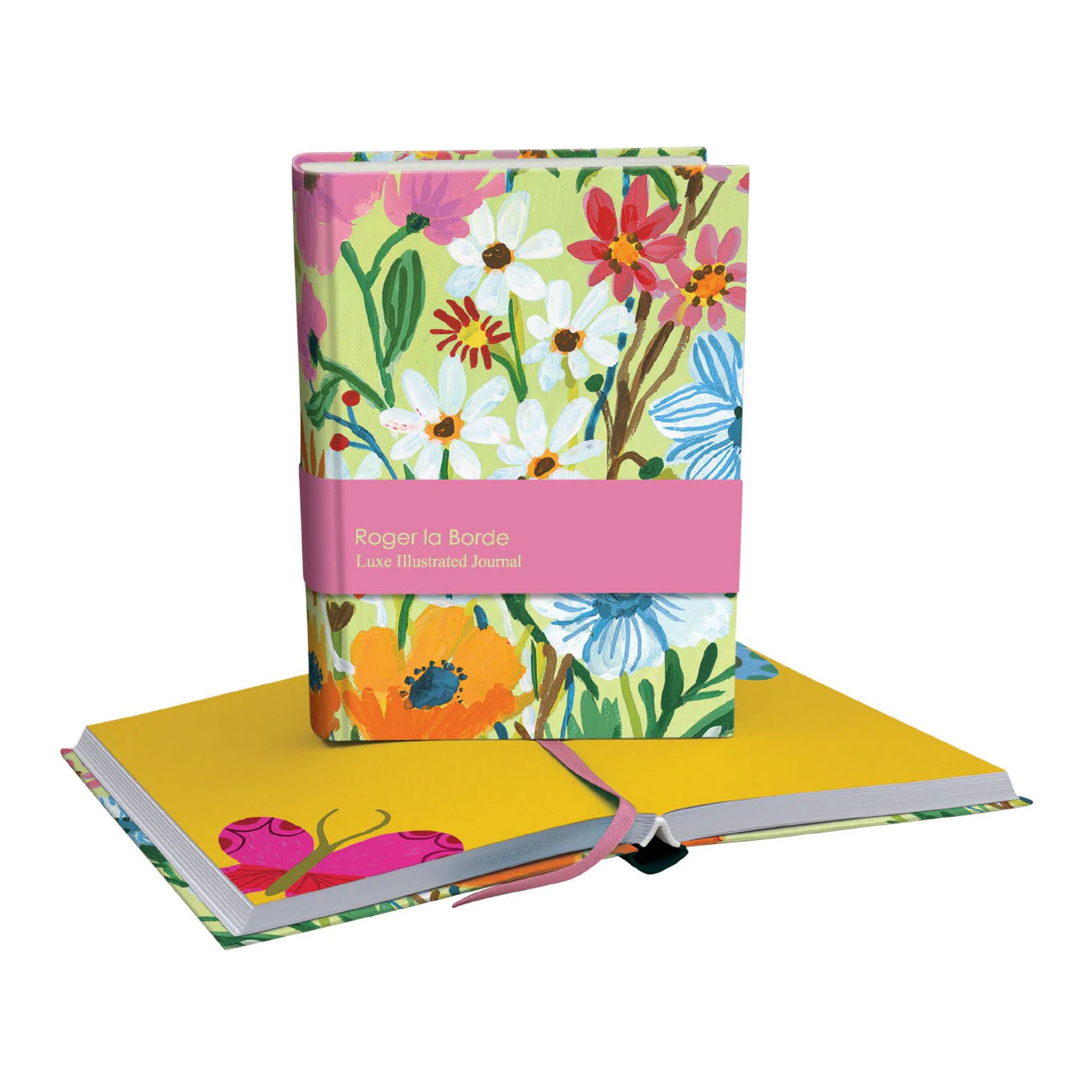 Roger la Borde Illustrated Journal - Flower Field