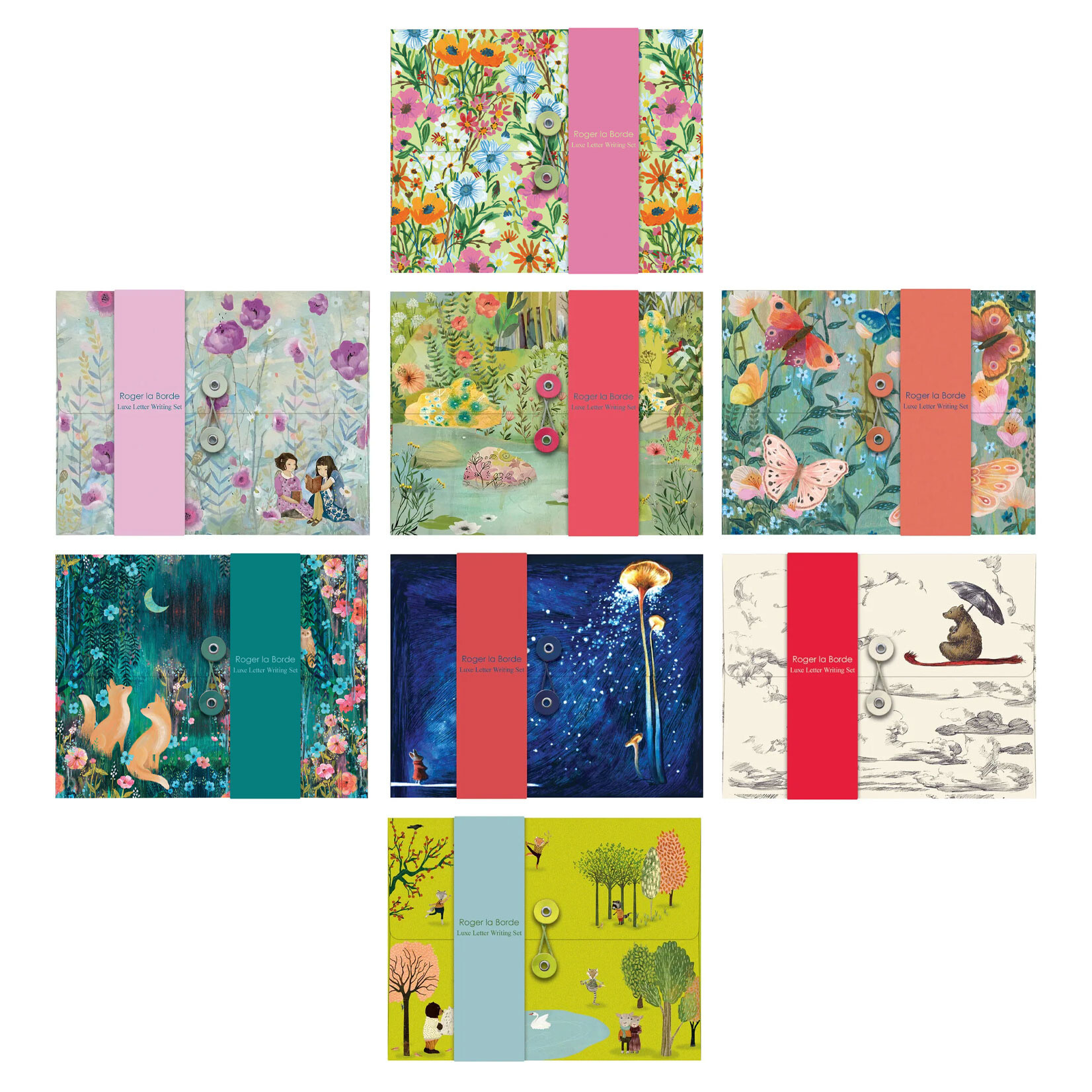 Roger la Borde Luxe Letter Writing Set (Assorted Styles)